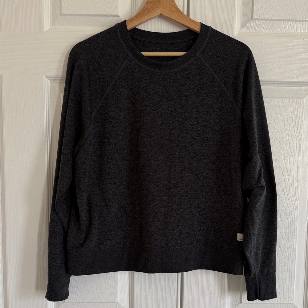 Vuori Women's dark gray Crewneck Sweater